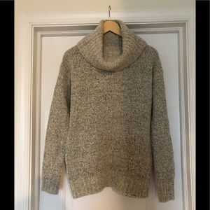 Cowl neck cozy sweater